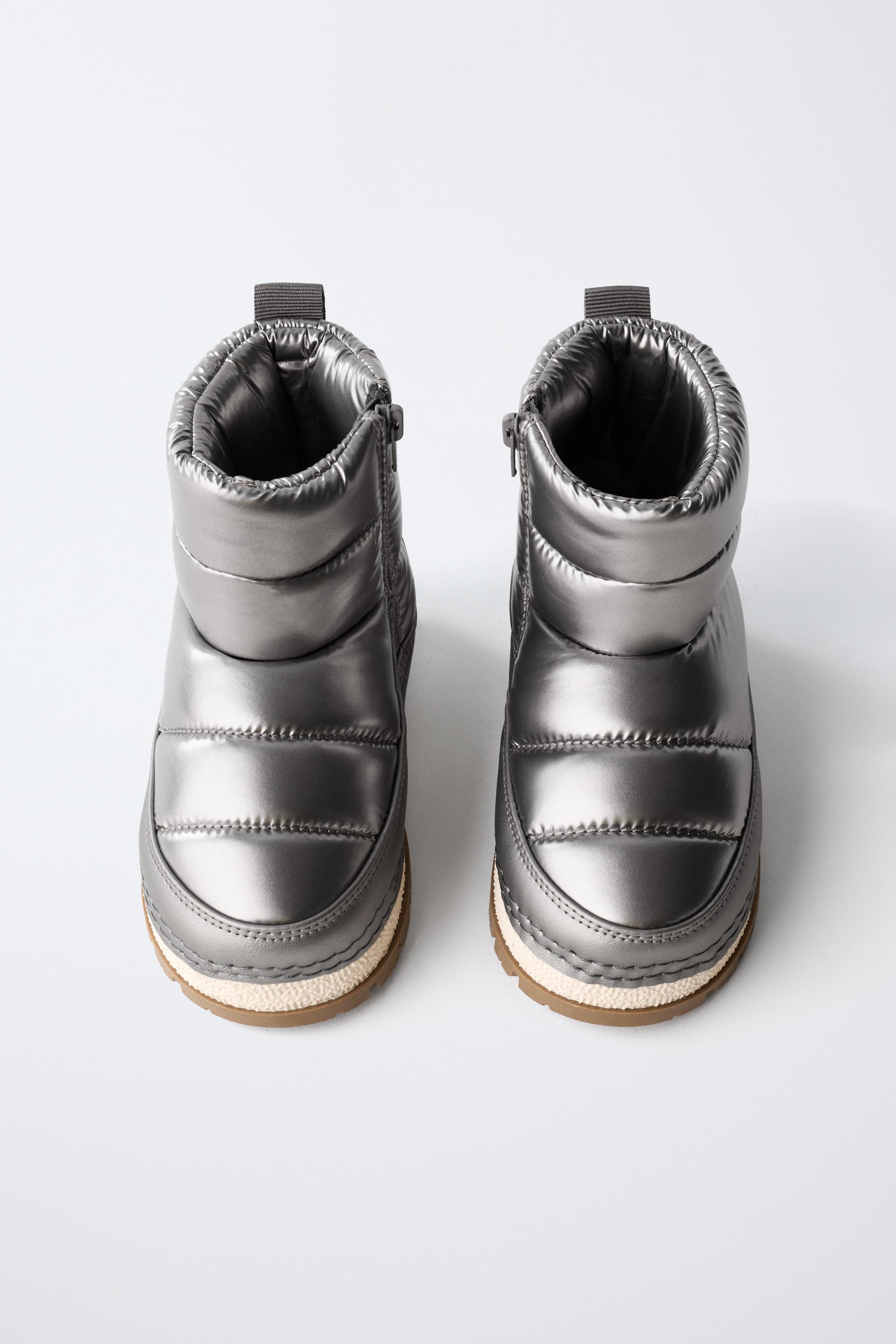 BOTTINES MÉTALLISÉES WATER REPELLENT